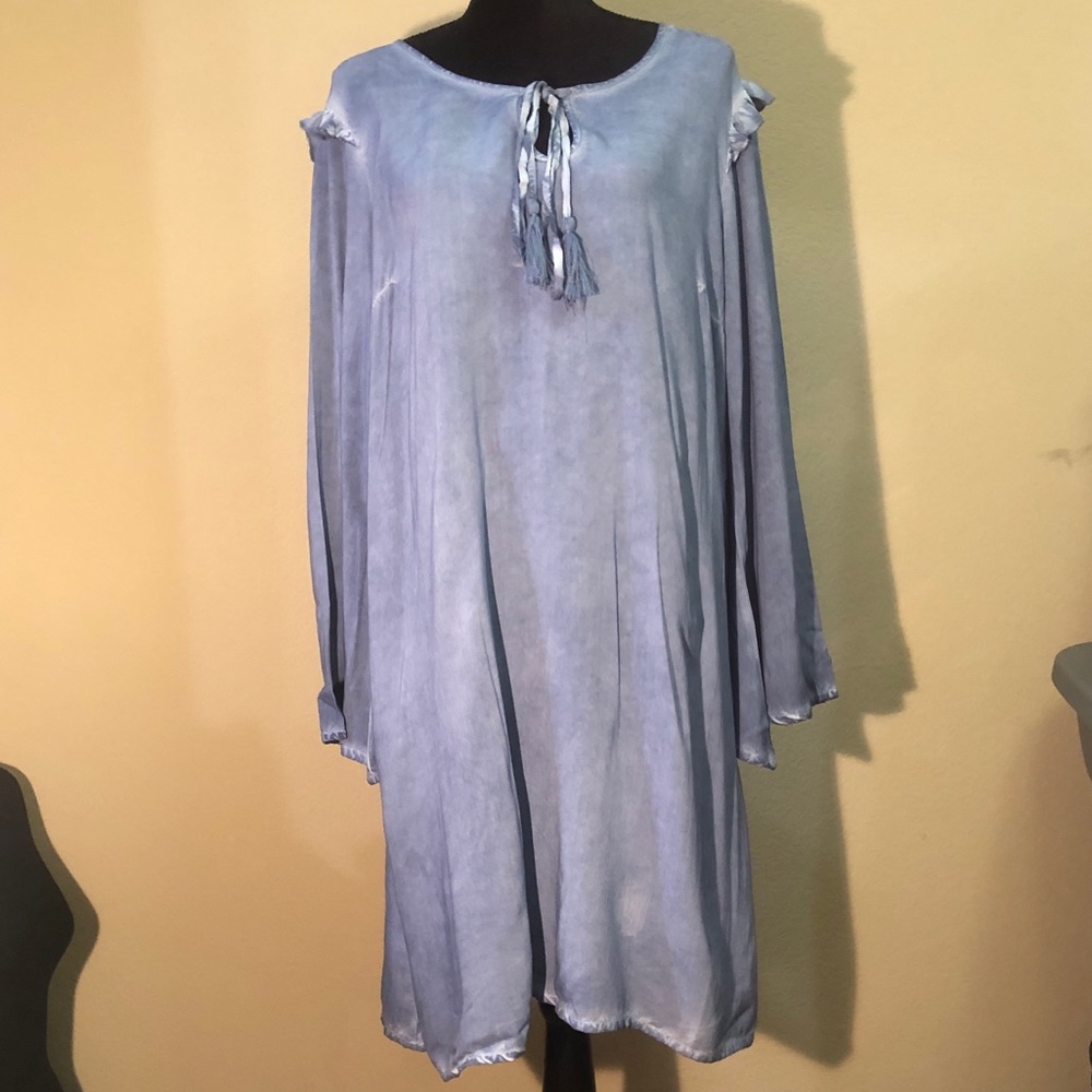 Wrangler Washed-out Blue Dress
